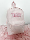 Load image into Gallery viewer, Bubble Name - Embroidered Backpack