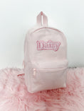 Load image into Gallery viewer, Bubble Name - Embroidered Backpack