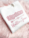 Load image into Gallery viewer, Big Sister / Brother Announcement Bubble Name - Embroidered Sweatshirt / Jumper