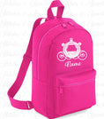 Load image into Gallery viewer, Embroidered Princess Carriage Backpack