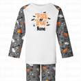 Load image into Gallery viewer, Embroidered Trick or Treat Halloween Pyjamas