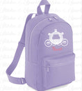 Load image into Gallery viewer, Embroidered Princess Carriage Backpack