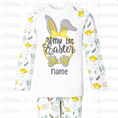 Load image into Gallery viewer, Embroidered My First / Hoppy Easter Pyjamas