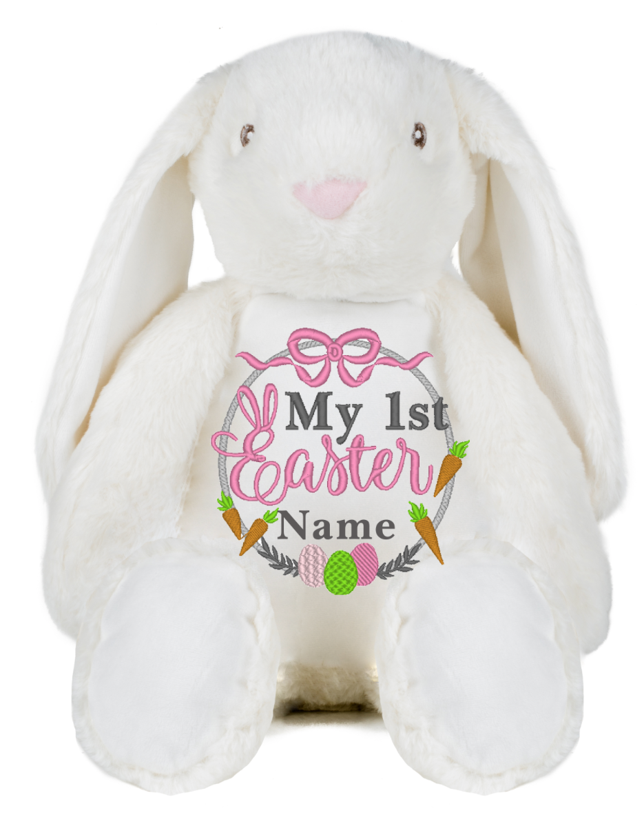 Embroidered Easter Bunny Rabbit Teddy