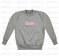 Load image into Gallery viewer, Embroidered Name Jumper Sweatshirt