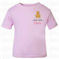 Load image into Gallery viewer, Embroidered Teddy Bear T-shirt
