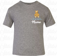 Load image into Gallery viewer, Embroidered Teddy Bear T-shirt