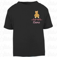 Load image into Gallery viewer, Embroidered Teddy Bear T-shirt