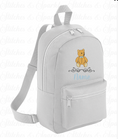 Load image into Gallery viewer, Embroidered Backpack - Teddy Bear