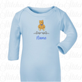Load image into Gallery viewer, Embroidered Teddy Bear - Romper