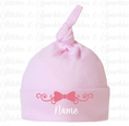 Load image into Gallery viewer, Embroidered Bow Knotted Baby Hats