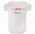 Load image into Gallery viewer, Embroidered Bow Baby Vest
