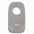 Load image into Gallery viewer, Embroidered Bow Design Bib