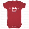 Load image into Gallery viewer, Embroidered Bow Baby Vest