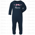 Load image into Gallery viewer, Embroidered Bow Romper