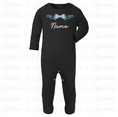 Load image into Gallery viewer, Embroidered Bow Romper