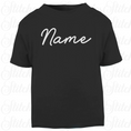Load image into Gallery viewer, Embroidered T-shirt - Name