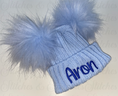 Load image into Gallery viewer, Personalised Pom Pom Hat