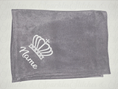 Load image into Gallery viewer, Embroidered Crown Fleece Blanket