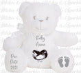 Load image into Gallery viewer, Baby Announcement Scan Photo Teddy
