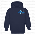 Load image into Gallery viewer, Embroidered Pull on Hoodie - Initial & Name Design