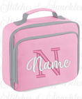 Load image into Gallery viewer, Embroidered Lunch Cooler Bag - Initial & Name
