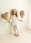 Load image into Gallery viewer, Fairy Birthday Eve - Embroidered Elizabeth Ruffle Frills Long Nightwear Pyjama Set
