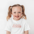 Load image into Gallery viewer, Bubble Name - Embroidered T-shirt
