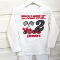 Load image into Gallery viewer, Driving Race Car Birthday - Embroidered Lounge set
