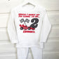 Driving Race Car Birthday - Embroidered Lounge set