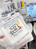 Load image into Gallery viewer, Space Planets & Astronaut Birthday eve - Embroidered Lounge Pyjama Set
