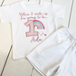 Boho Rainbow Birthday Eve - Embroidered Pyjama Short Set