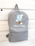 Load image into Gallery viewer, Hot Air Balloon  - Embroidered Backpack
