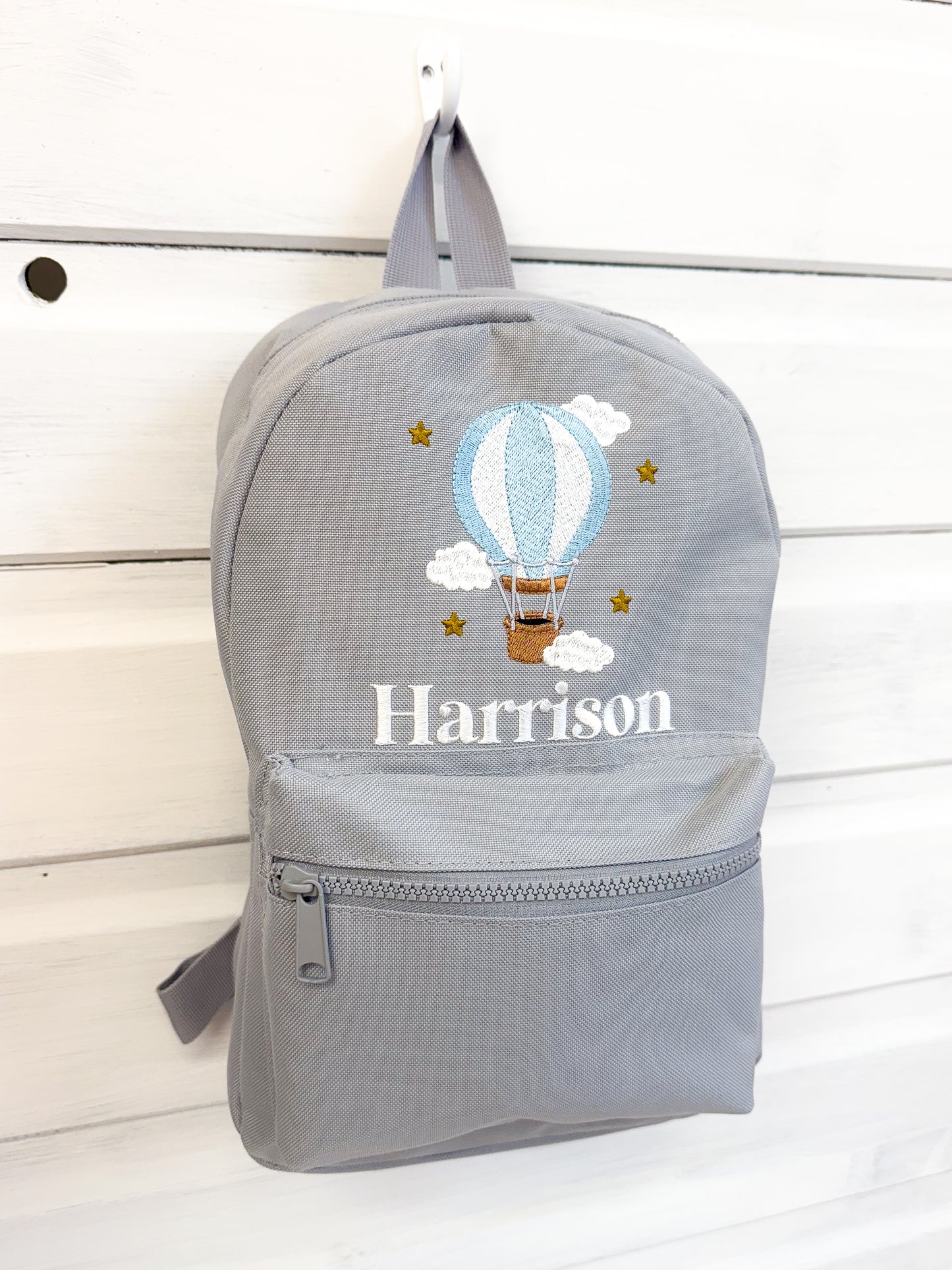 Hot Air Balloon  - Embroidered Backpack