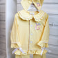 Easter Bunny Initial - Girls - Lemon Frills - Embroidered Pyjamas