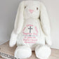 Embroidered Christening / Baptism Day Large Soft Toy