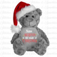 Embroidered Believes in the Magic of Christmas Large Soft Toy