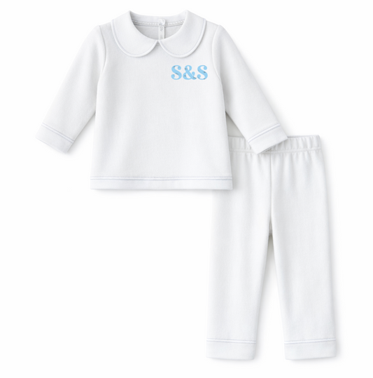 Exclusive Peter Pan - Embroidered Initial / Name  Pyjama Set