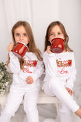 Load image into Gallery viewer, Christmas Train Embroidered Lounge Pyjama Set
