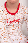 Load image into Gallery viewer, Exclusive Nut Cracker & Horse Print - Christmas Embroidered Initial Pyjamas
