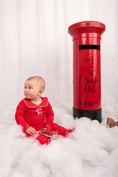 Load image into Gallery viewer, Exclusive Amari - Peter Pan Collar Christmas Embroidered Initial Pyjamas
