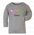 Load image into Gallery viewer, Embroidered Safari Animals Romper

