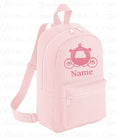 Load image into Gallery viewer, Embroidered Princess Carriage Backpack
