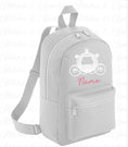 Load image into Gallery viewer, Embroidered Princess Carriage Backpack

