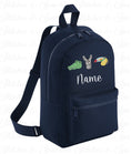 Load image into Gallery viewer, Embroidered Safari Animals Backpack
