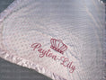 Load image into Gallery viewer, Embroidered Crown Luxury Dimple Blanket
