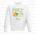 Load image into Gallery viewer, Embroidered Cutest Pumpkin in the Patch Halloween Sweatshirt / Jumper
