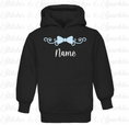 Load image into Gallery viewer, Embroidered Bow Design - Pull on Hoodie
