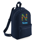 Load image into Gallery viewer, Embroidered Dinosaur Backpack
