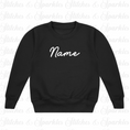Load image into Gallery viewer, Embroidered Name Jumper Sweatshirt
